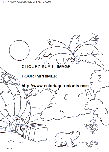 coloriage Heros Plume Ours Polaire