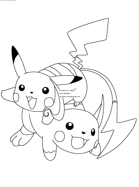 coloriage Heros Pokemon