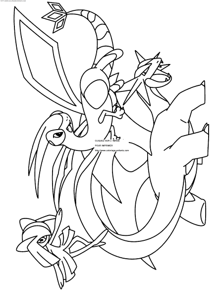 coloriage Heros Pokemon