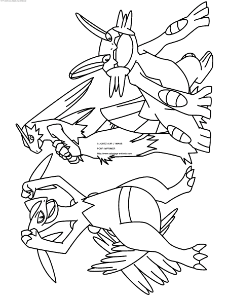 coloriage Heros Pokemon