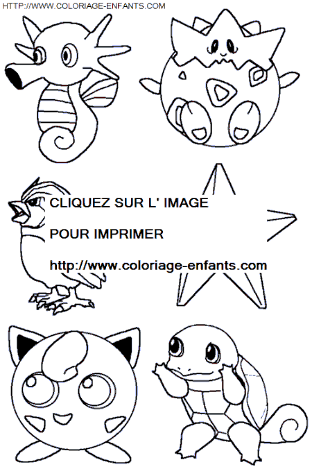 coloriage Heros Pokemon