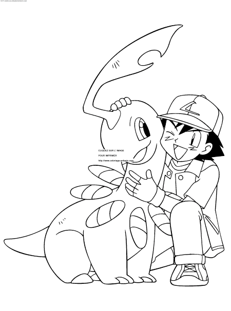 coloriage Heros Pokemon