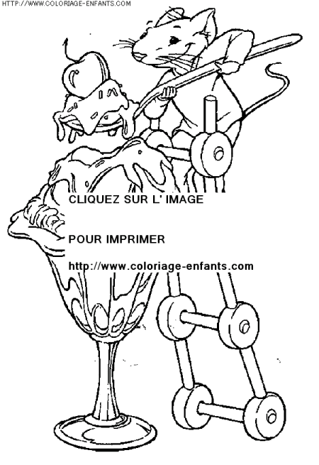 coloriage heros stuart little