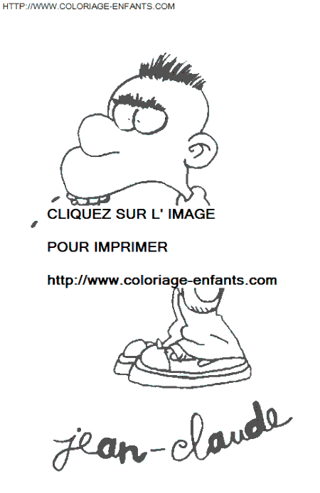 coloriage Heros Titeuf