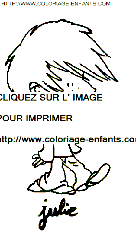 coloriage Heros Titeuf