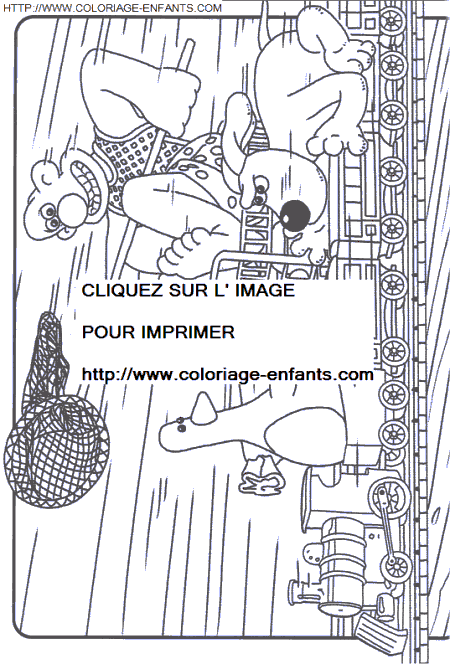 coloriage Heros Wallace Et Gromit