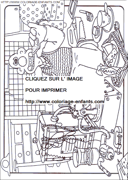 coloriage Heros Wallace Et Gromit