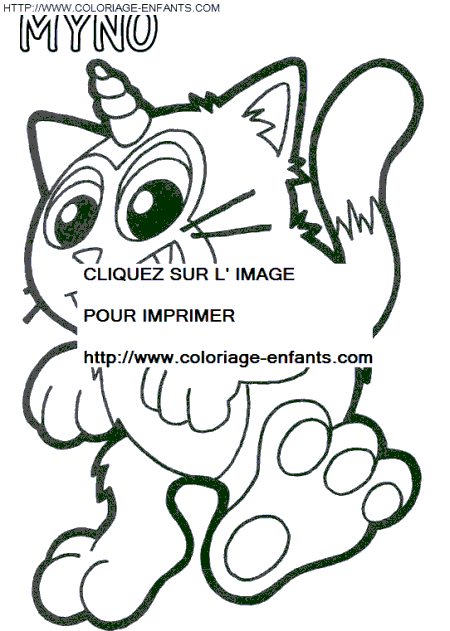 coloriage yokomon