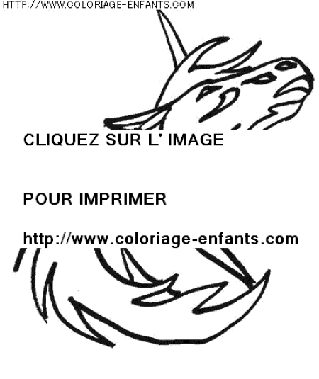 coloriage histoire licornes