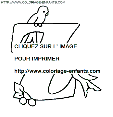 coloriage lettre oiseaux lettre z