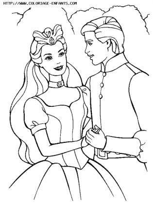 coloriage mariage