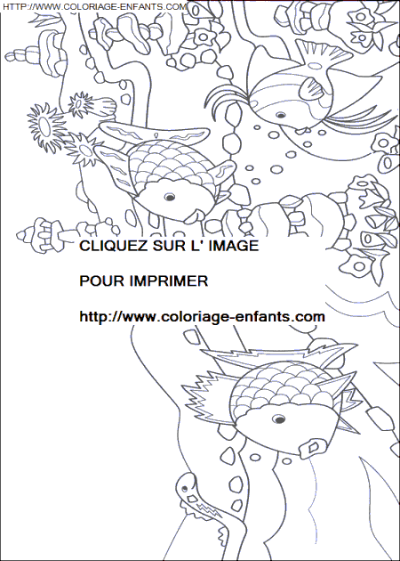 coloriage Nature Arc En Ciel