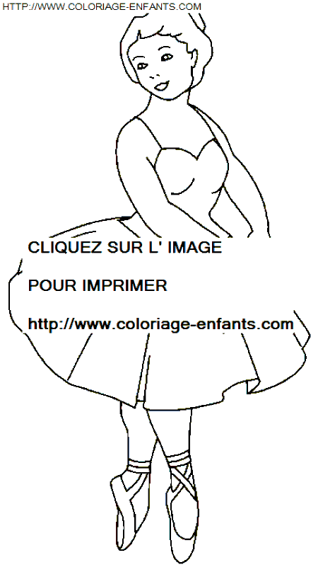 coloriage Nature Danseuses