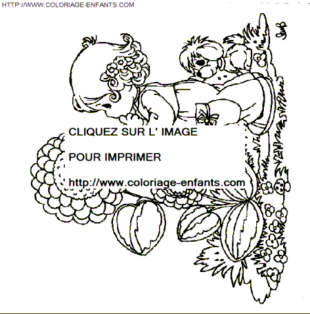 coloriage Nature Enfants