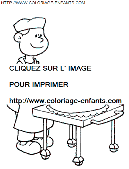 coloriage Nature Metiers