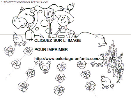 coloriage Nature Metiers