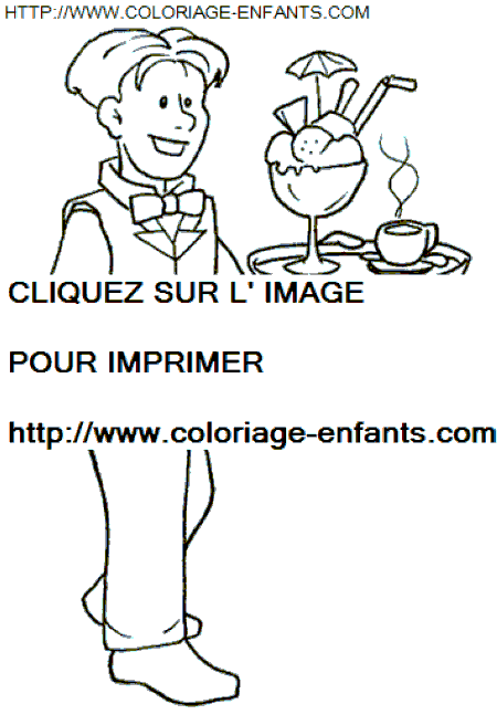 coloriage Nature Metiers