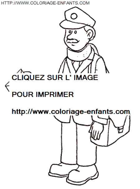 coloriage Nature Metiers