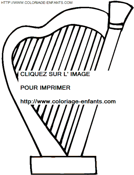 coloriage Nature Musique