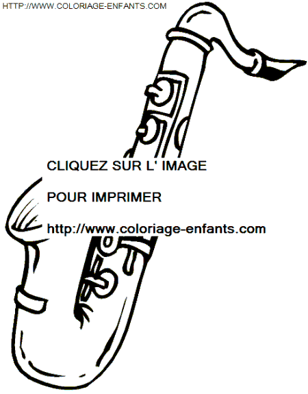 coloriage Nature Musique