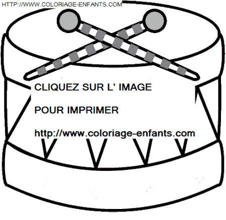 coloriage Nature Musique