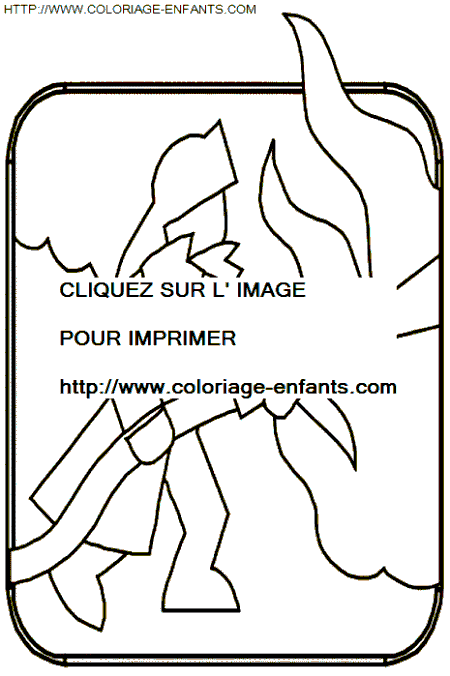 coloriage Nature Pompiers