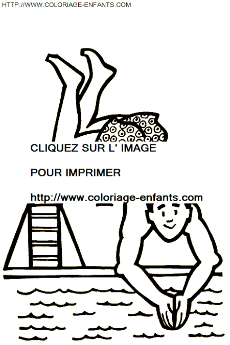 coloriage Nature Sports