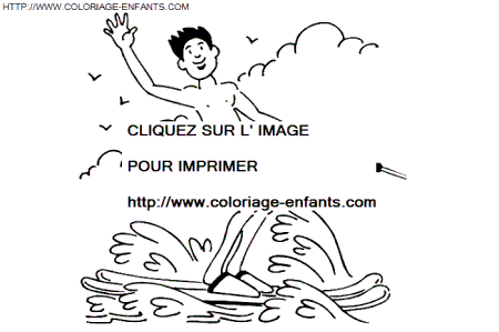 coloriage Nature Sports