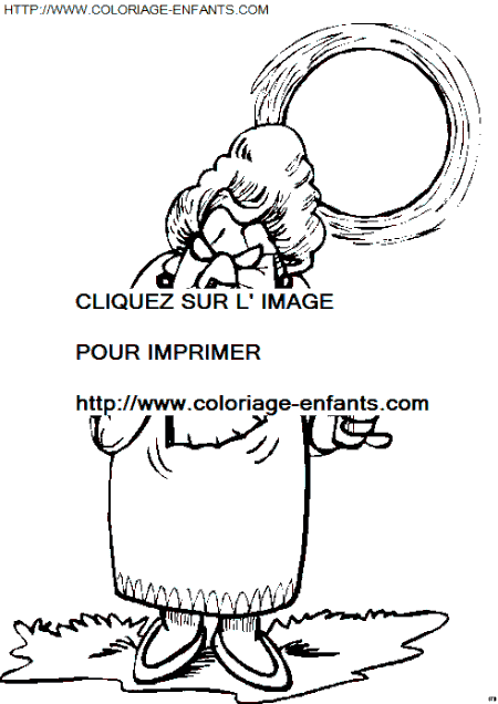 coloriage Nature Vacances