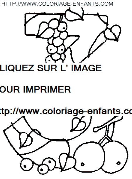 coloriage nombres fruits chiffre3