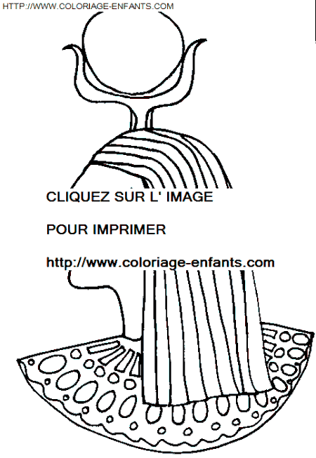 coloriage Pays Egypte