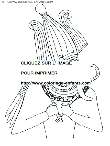 coloriage Pays Egypte