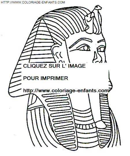 coloriage Pays Egypte