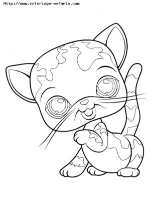 coloriage Petshop