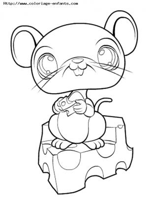 coloriage Petshop