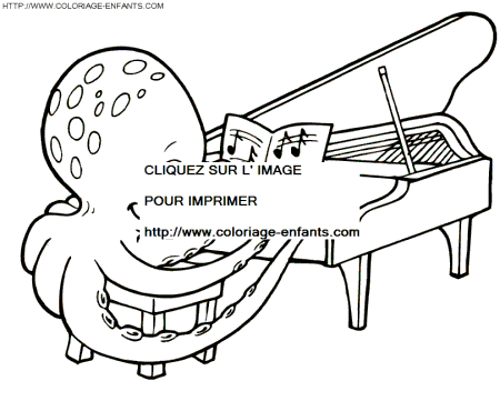 coloriage pieuvres