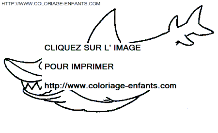 coloriage poissons