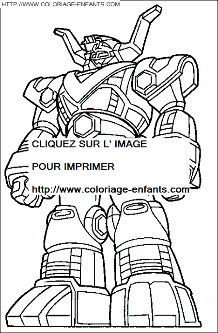 coloriage power rangers zurcane est pret