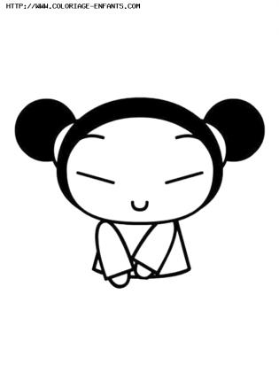 coloriage Pucca