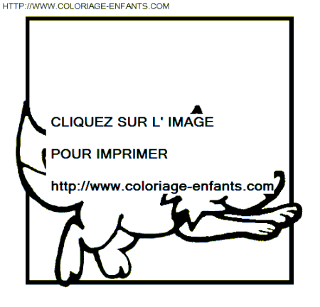 coloriage renards