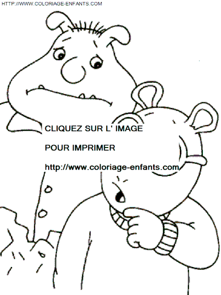 coloriage Serie Tv Arthur