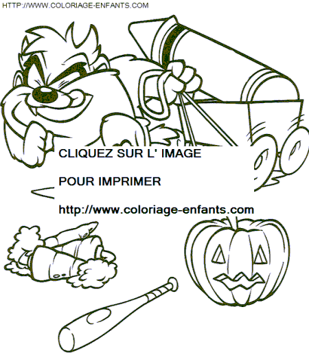 coloriage baby looney tunes