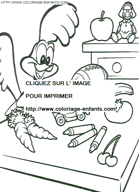 coloriage baby looney tunes