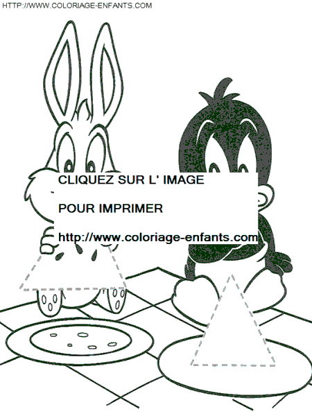 coloriage baby looney tunes