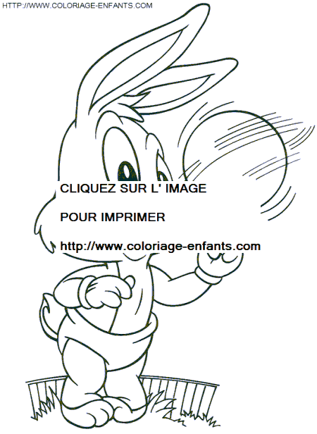 coloriage baby looney tunes