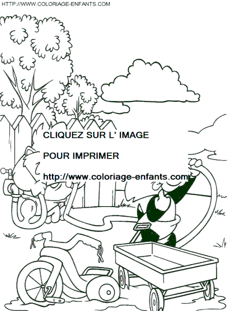 coloriage baby looney tunes