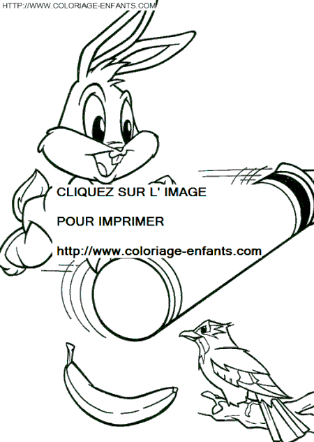 coloriage baby looney tunes