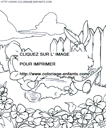 coloriage baby looney tunes