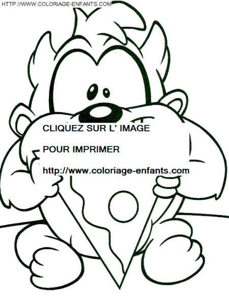 coloriage baby looney tunes