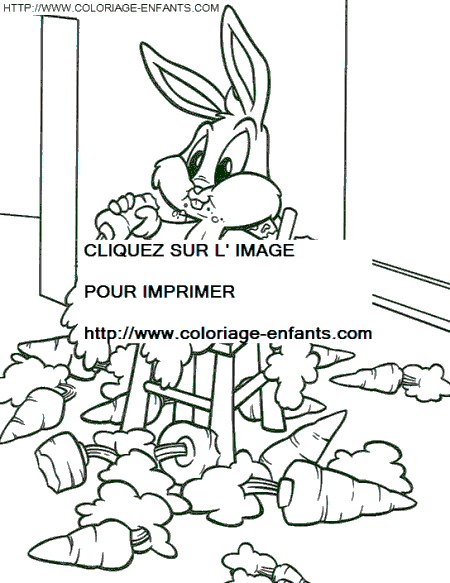 coloriage baby looney tunes